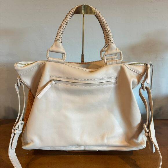 CLEOBELLA Breezy Palms Weekend Bag NWT Moccasin Sold Out - Picture 5 of 16